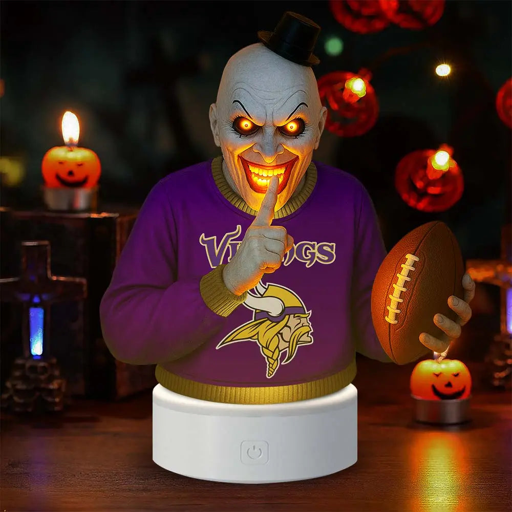 Minnesota Vikings | Premium NFL Terrifier Decoration Led Light MM – HuddleStyle.com - Image 2