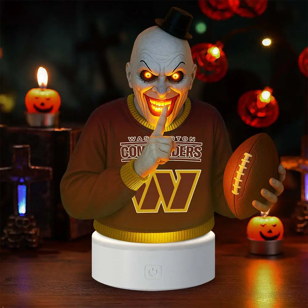 Washington Commanders | Premium NFL Terrifier Decoration Led Light MM – HuddleStyle.com - Image 2