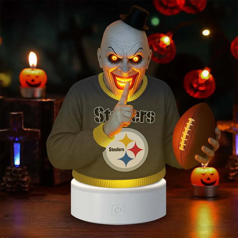 Pittsburgh Steelers | Premium NFL Terrifier Decoration Led Light MM – HuddleStyle.com - Image 2