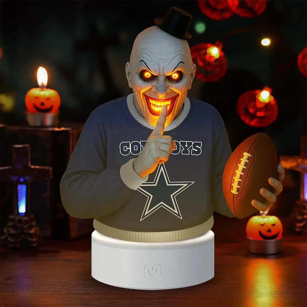 Dallas Cowboys | Premium NFL Terrifier Decoration Led Light MM – HuddleStyle.com - Image 2
