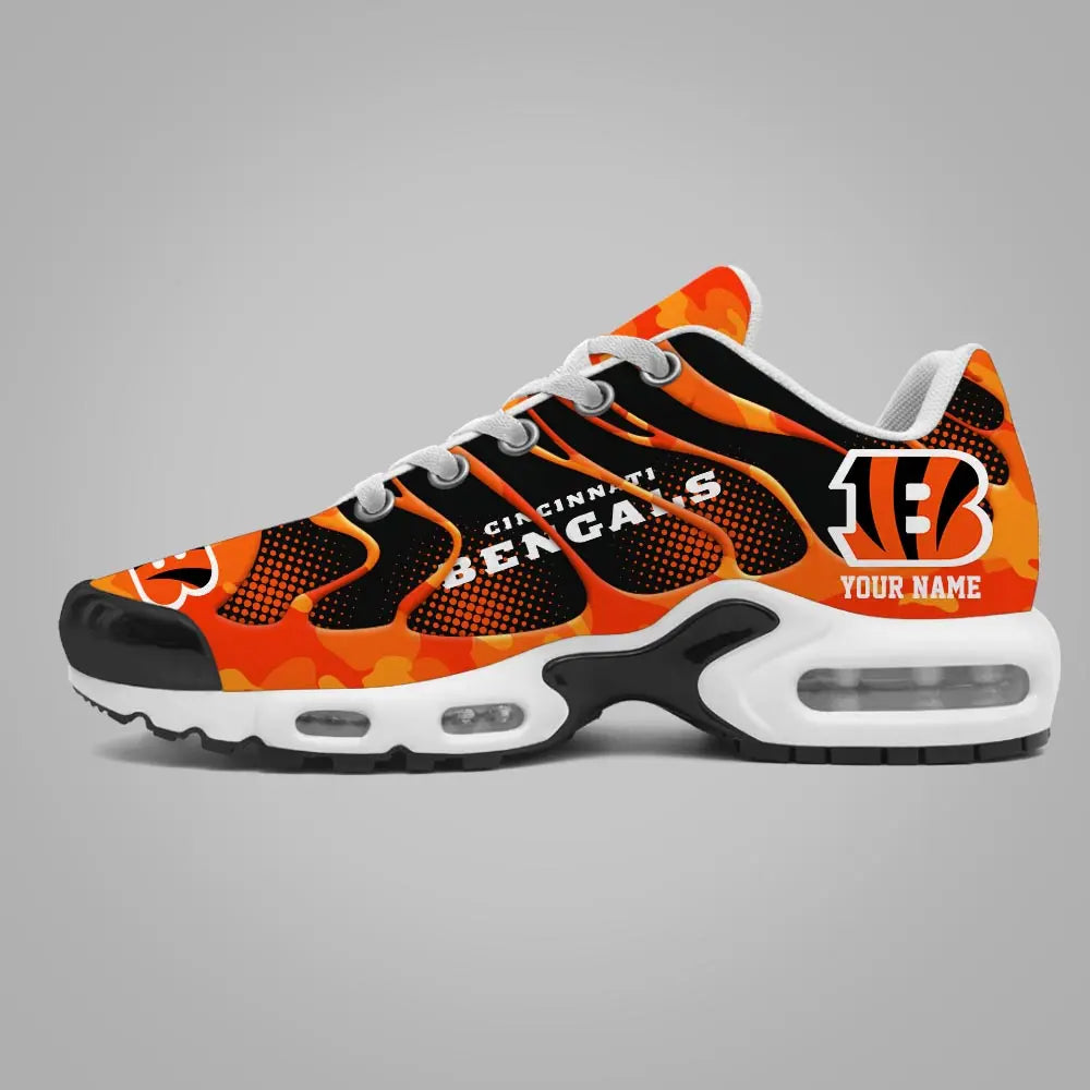 Cincinnati Bengals | Personalized Air Max Shoes MM – HuddleStyle.com - Image 3