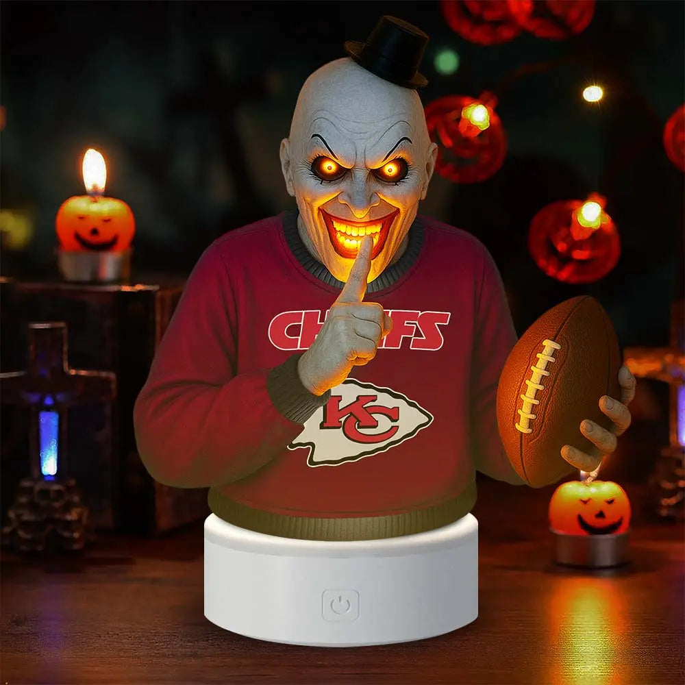Kansas City Chiefs | Premium NFL Terrifier Decoration Led Light MM – HuddleStyle.com - Image 2