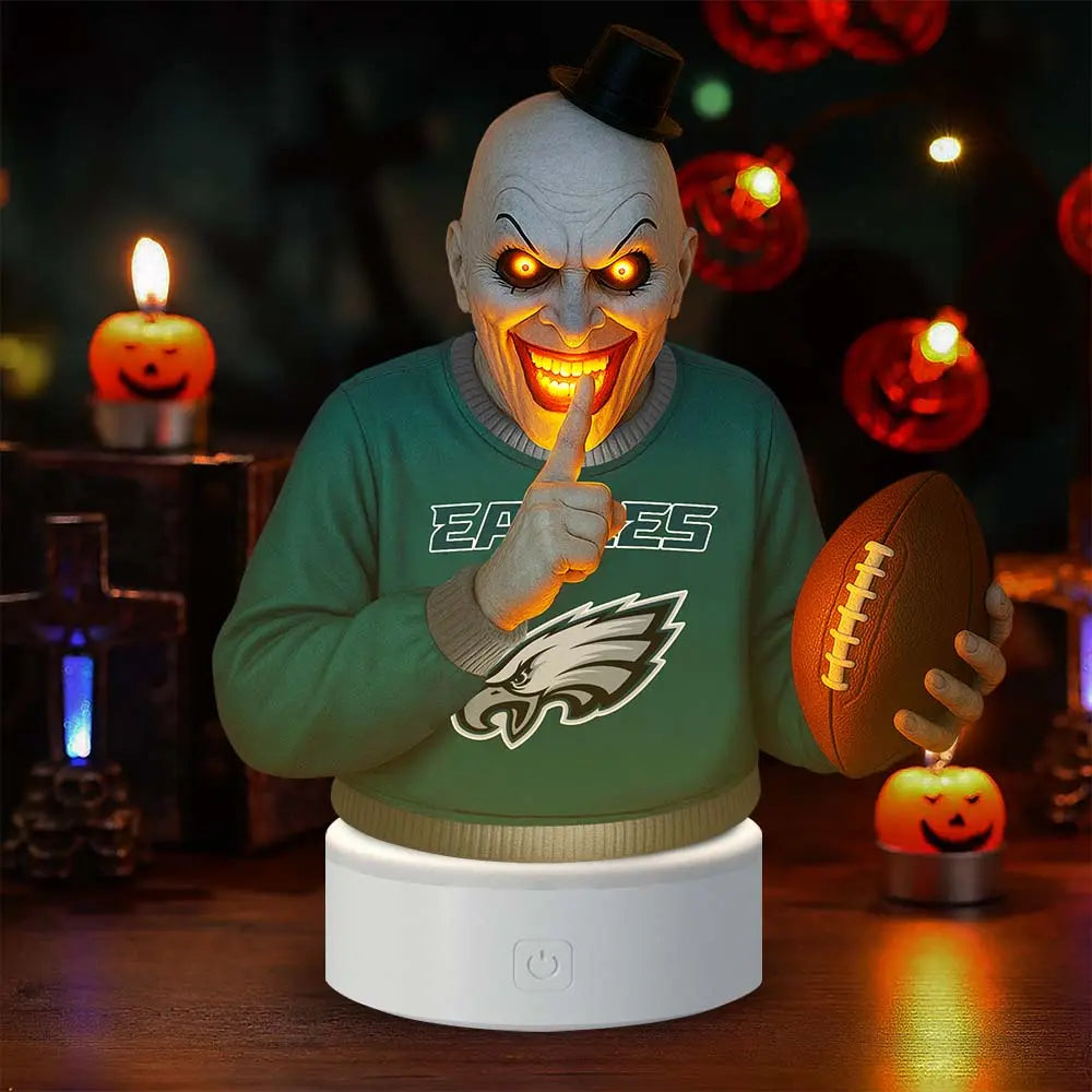 Philadelphia Eagles | Premium NFL Terrifier Decoration Led Light MM – HuddleStyle.com - Image 2