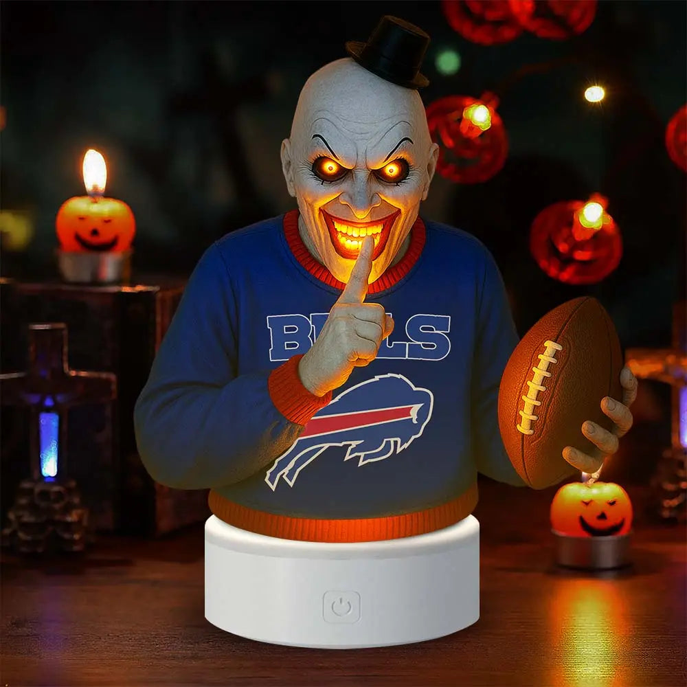 Buffalo Bills | Premium NFL Terrifier Decoration Led Light MM – HuddleStyle.com - Image 2