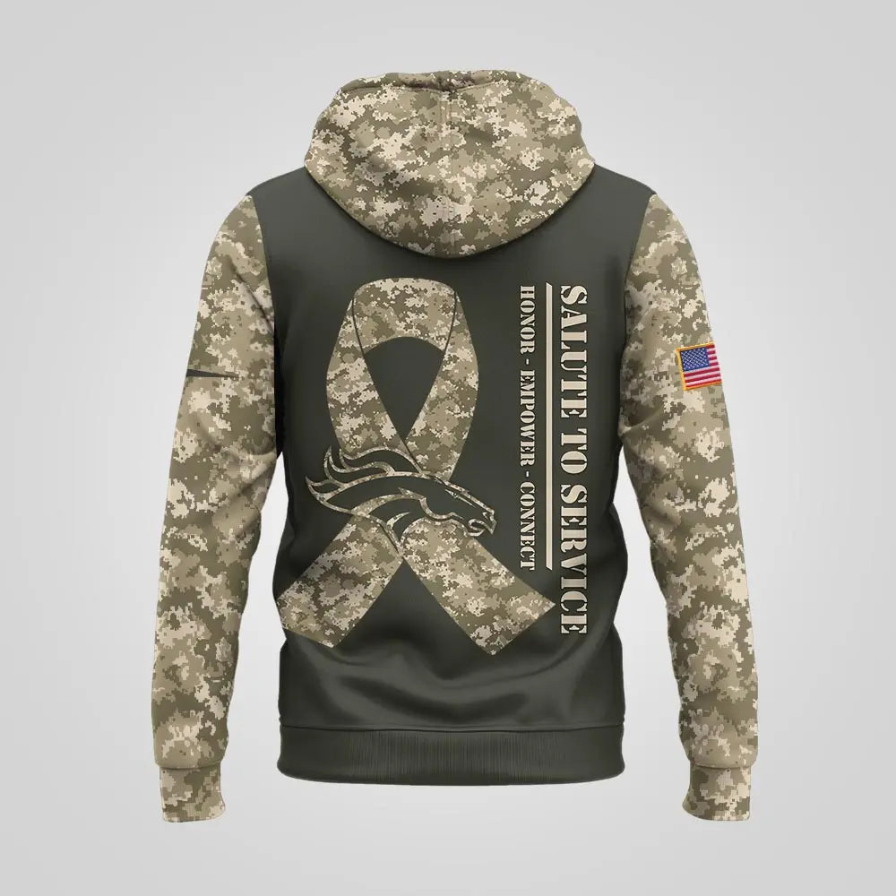 Denver Broncos | Premium NFL Salute to Service Hoodie MM – HuddleStyle.com - Image 3