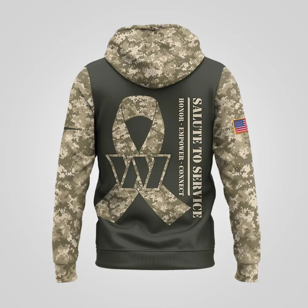 Washington Commanders | Premium NFL Salute to Service Hoodie MM – HuddleStyle.com - Image 2