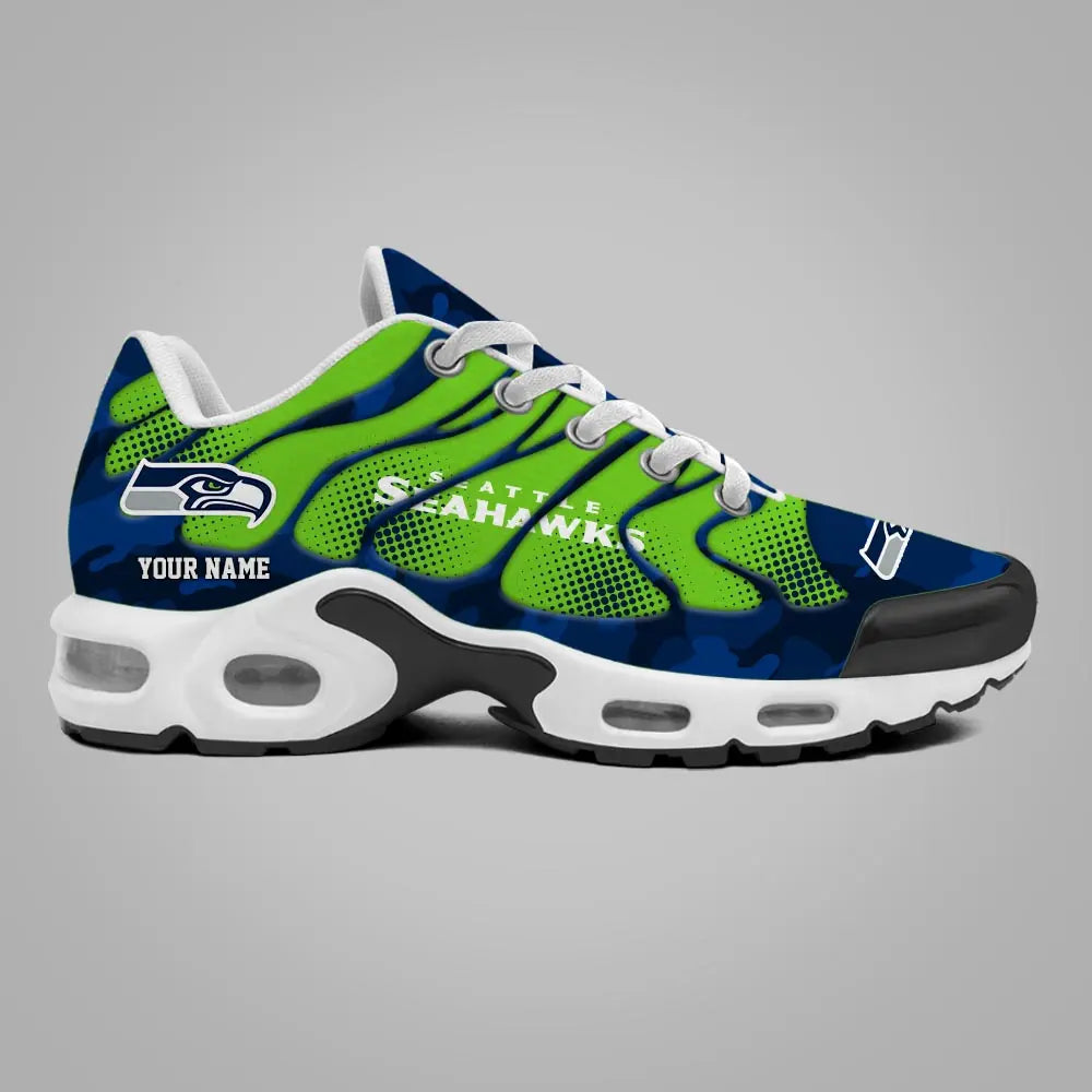 Seattle Seahawks | Personalized Air Max Shoes MM – HuddleStyle.com - Image 2