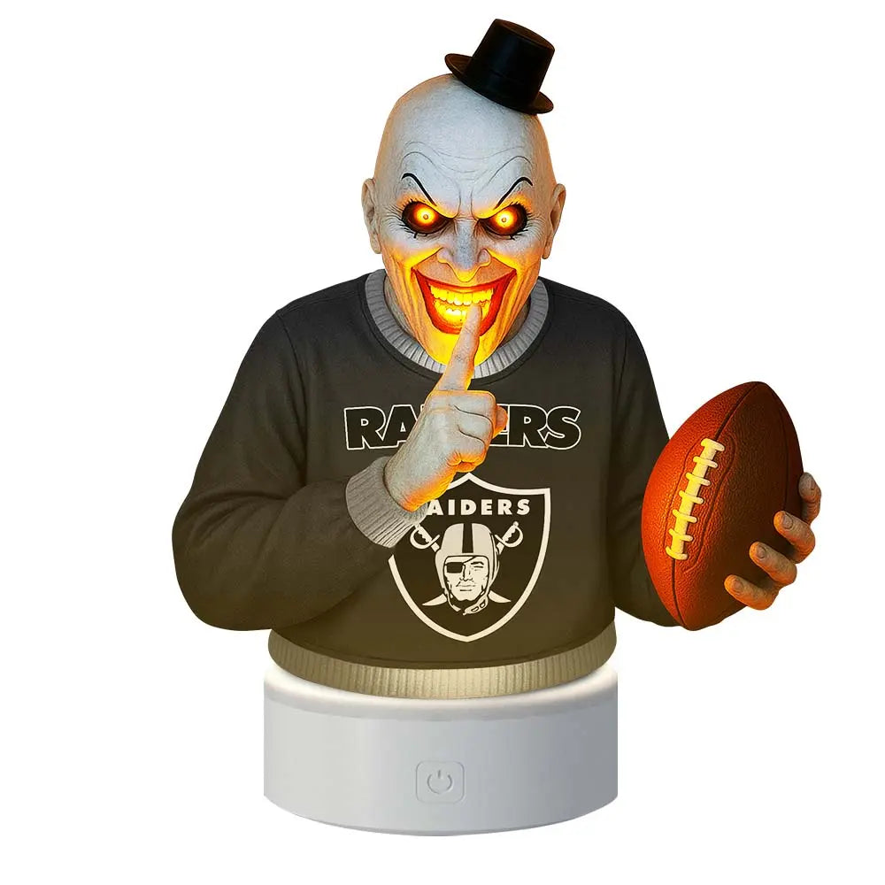 Las Vegas Raiders | Premium NFL Terrifier Decoration Led Light MM – HuddleStyle.com - Image 3