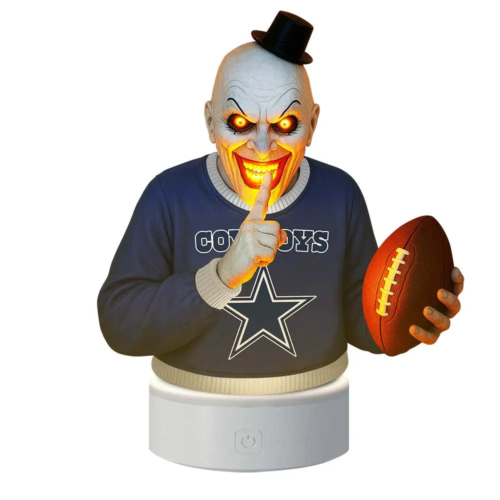 Dallas Cowboys | Premium NFL Terrifier Decoration Led Light MM – HuddleStyle.com - Image 3