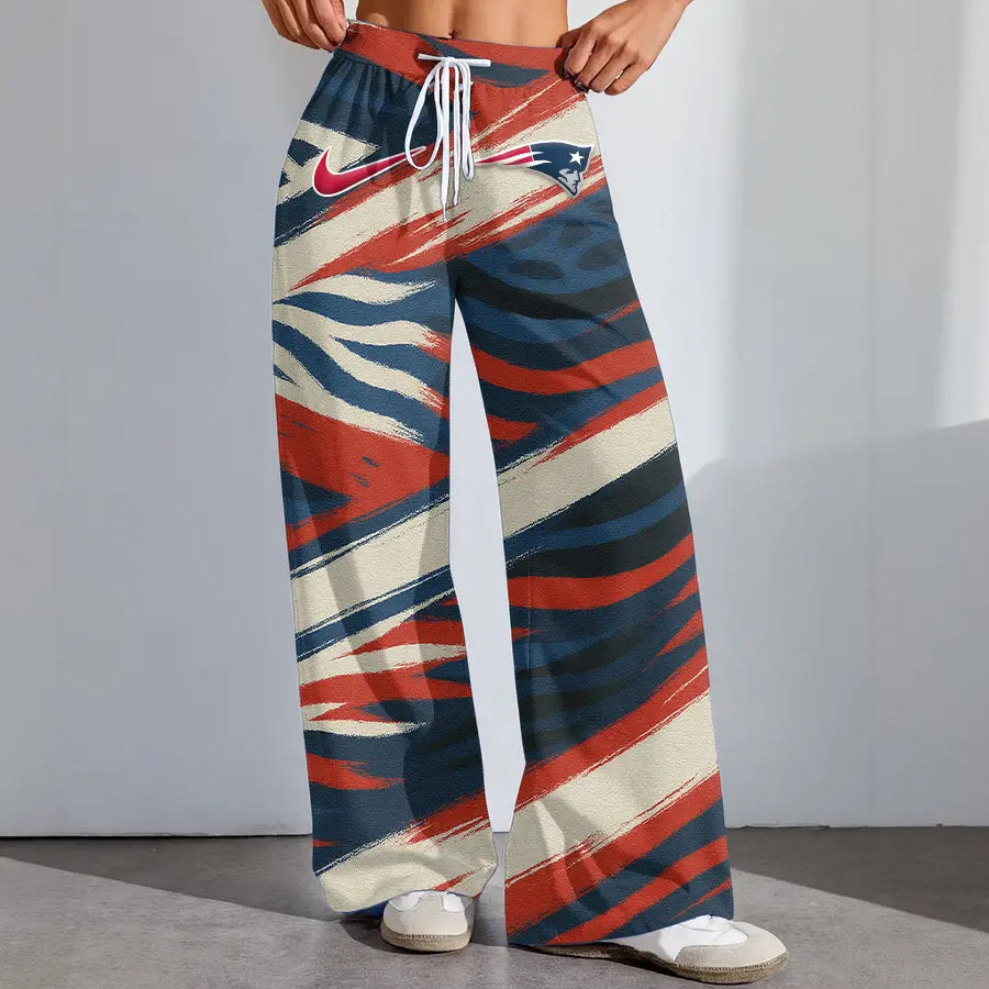 New England Patriots | Premium NFL Football High-Stretch Casual Pants – HuddleStyle.com - Image 2
