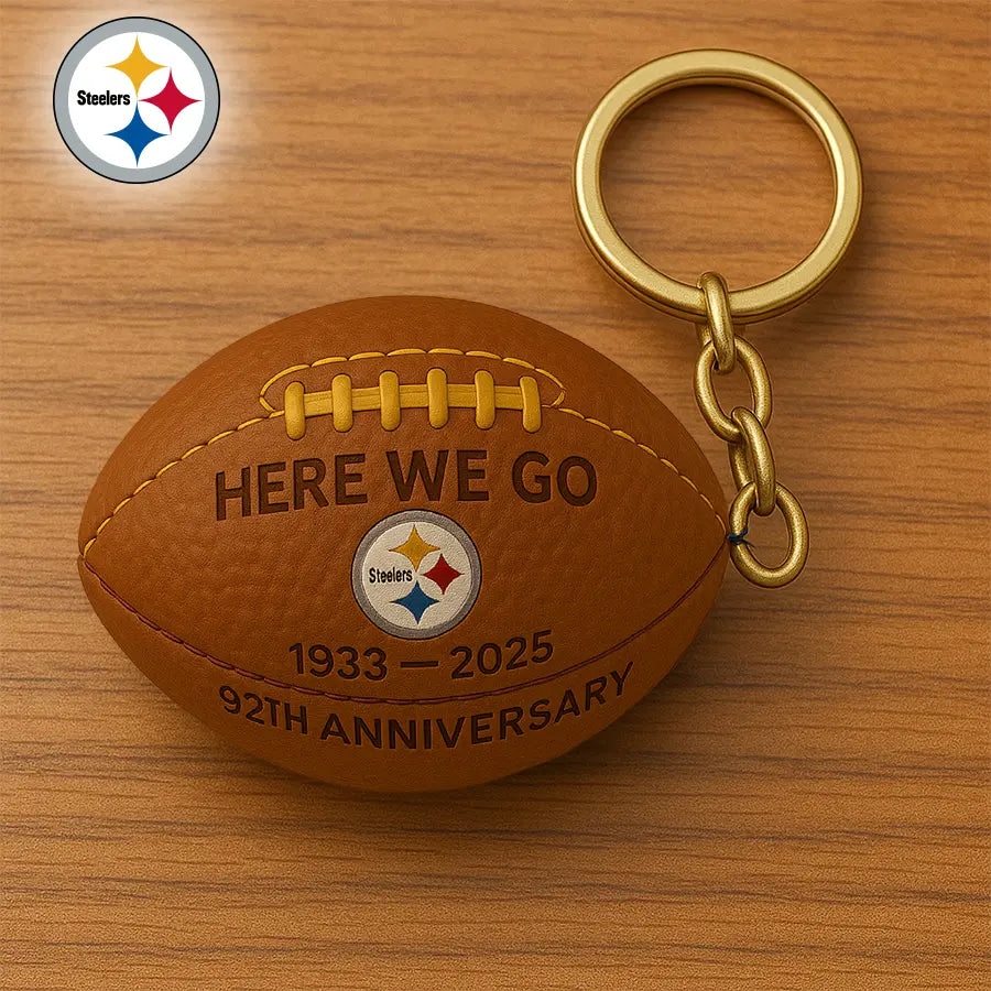 Pittsburgh Steelers | Premium NFL Anniversary Keychain – HuddleStyle.com - Main