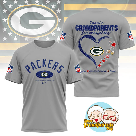 Green Bay Packers | Premium National Grandparents Day 3D Shirt NY – HuddleStyle.com - Main